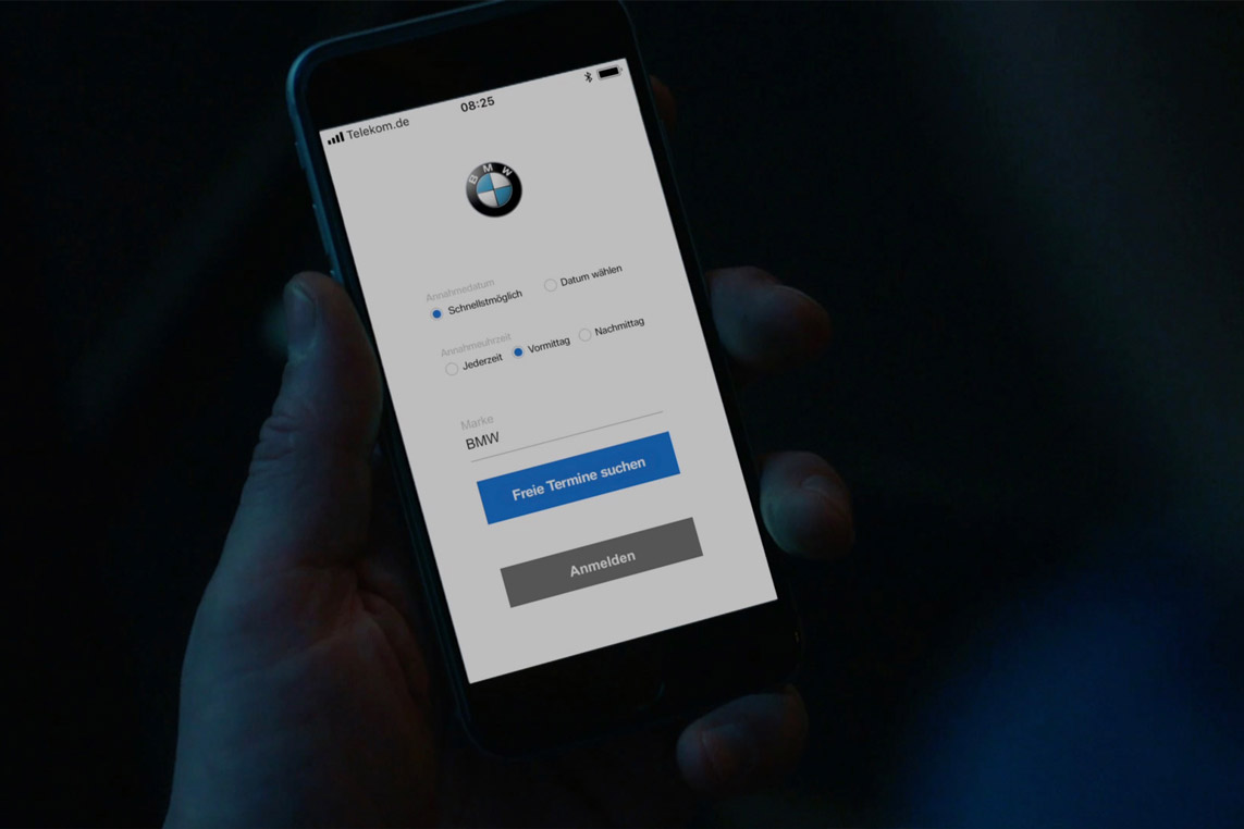 Online Terminvereinbarung BMW Autohaus Matthes