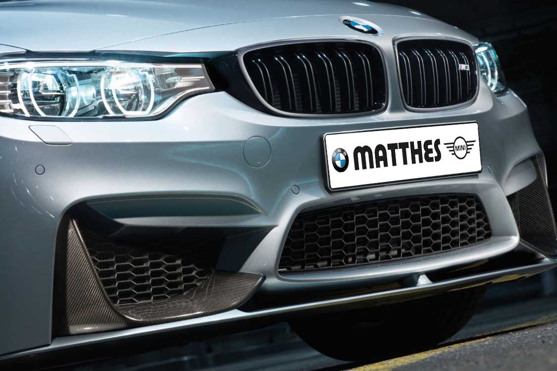 BMW M Performance Frontaufsatz Frontspoiler 4er