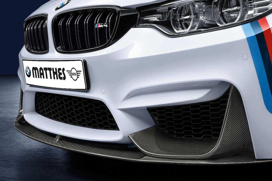 BMW M Performance Heckspoiler Carbon durchströmt farbig, 2er,3er